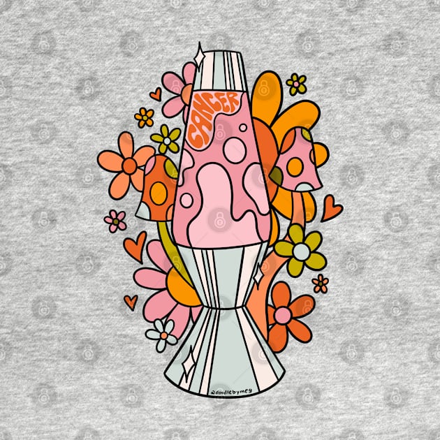 Cancer Lava Lamp by Doodle by Meg